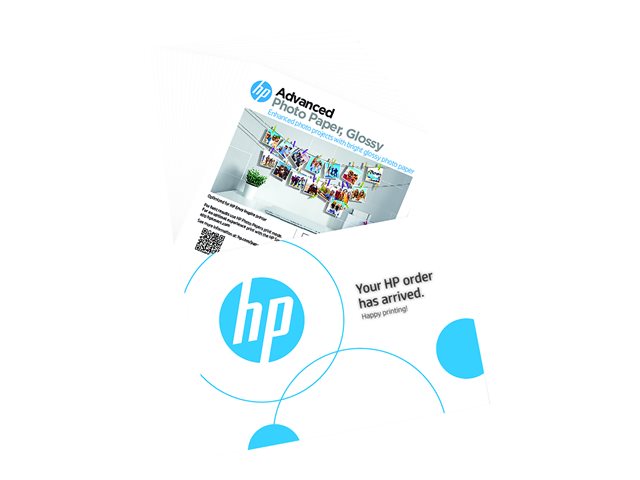 Papier photo à finition glacée HP Advanced, 250 g/m2, 10 x 15 cm