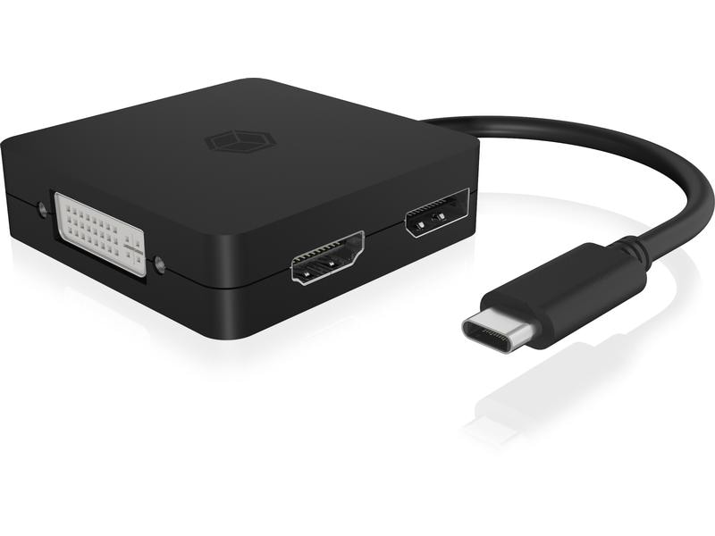 Delock Adapter HDMI - DVI-I, 4K/30Hz, Kabeltyp: Adapter, Videoanschluss  Seite A: HDMI, Videoanschluss Seite B: DVI-I - Baechler Informatique